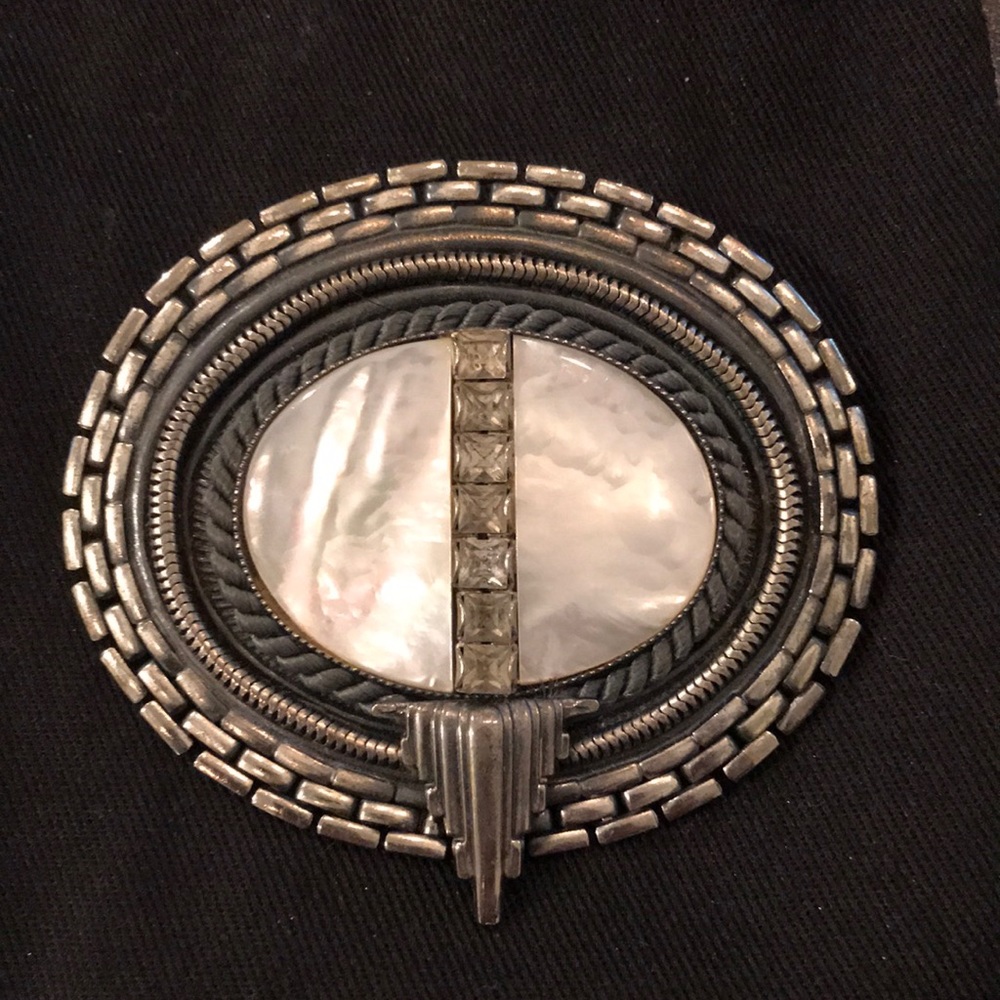 Jewelry.  Brooch by Ermani Bulatti. Vintage